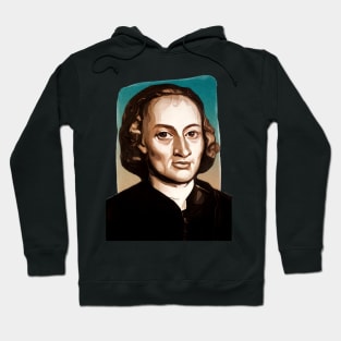 German Composer Johann Pachelbel illustration Hoodie